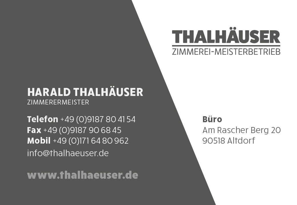 Zimmerei Thalhuser